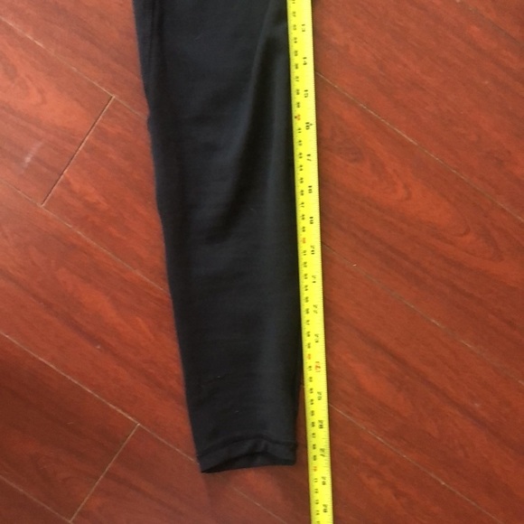 Adidas Climalite Size  M Black 12” Rise Leggings yoga pants - Picture 5 of 15